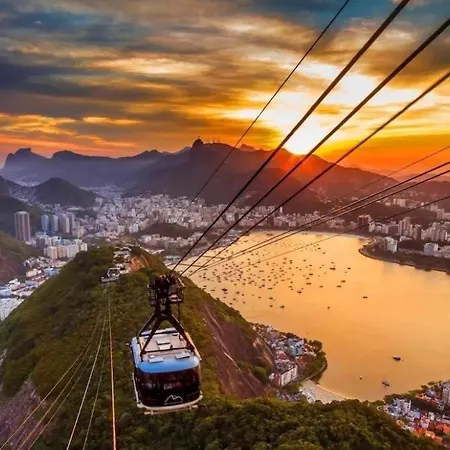 Apartamento Luxuoso Vista Mar Copacabana - Leme Rio de Janeiro Exterior foto