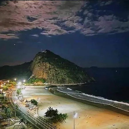 Apartamento Luxuoso Vista Mar Copacabana - Leme Rio de Janeiro Exterior foto