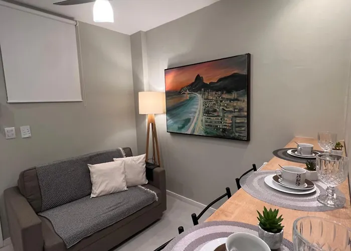 Apartamento Luxuoso Vista Mar Copacabana - Leme
