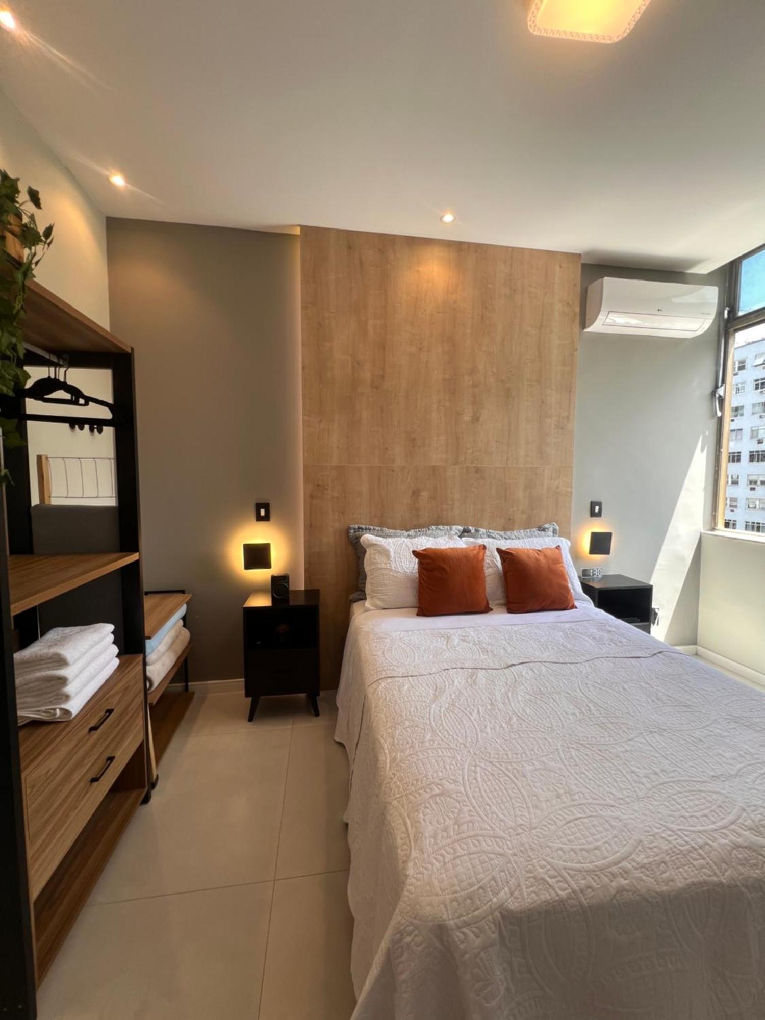 Luxuoso Vista Mar Copacabana - Leme 公寓 *